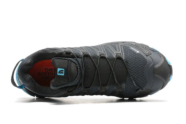 The North Face Black Green Technical Trail Silhouette Mesh And Synthetic Upper Running Shoes 12