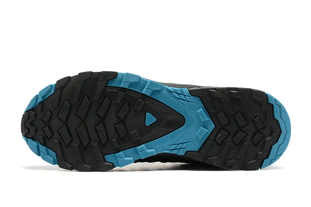 The North Face Black Green Technical Trail Silhouette Mesh And Synthetic Upper Running Shoes 13
