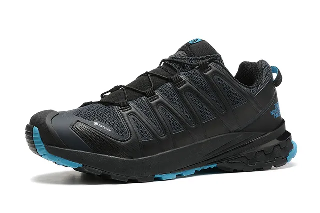 The North Face Black Green Technical Trail Silhouette Mesh And Synthetic Upper Running Shoes 15
