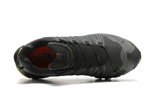 The North Face Black Green Technical Trail Silhouette Mesh And Synthetic Upper Running Shoes 19