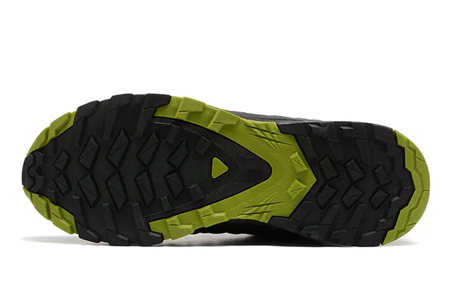 The North Face Black Green Technical Trail Silhouette Mesh And Synthetic Upper Running Shoes 20