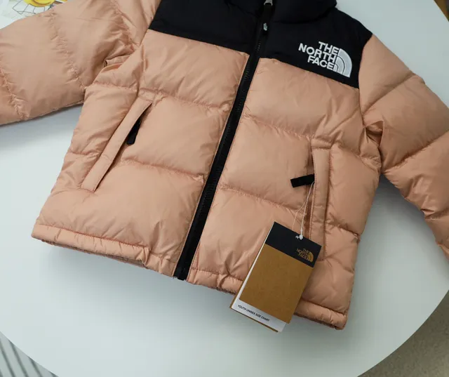 The North Face Green Black Quilted Puffer Contrast Yoke Down Jacket 9