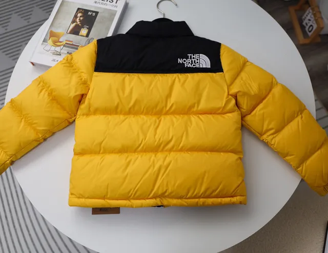 The North Face Green Black Quilted Puffer Contrast Yoke Down Jacket 21