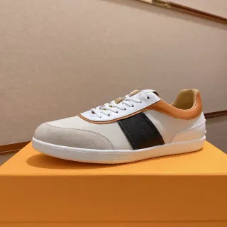 Tod's Gommino zapatilla blanca beige marrón negro estilo de vida zapatillas