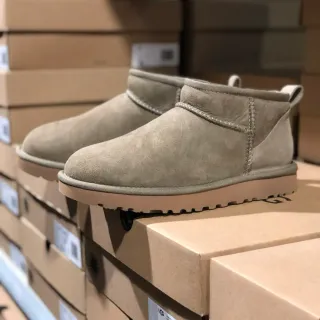 UGG Classic Mini ধূসর সুয়েড বরফের জুতা