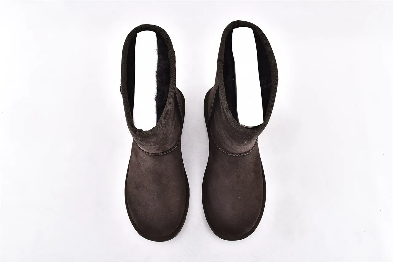 UGG Classic Short Brown Suede Snow Boots 4