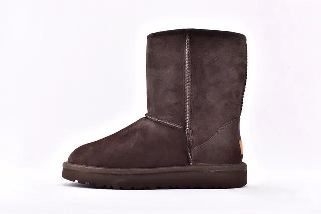UGG Classic Short Brown Suede Snow Boots 5