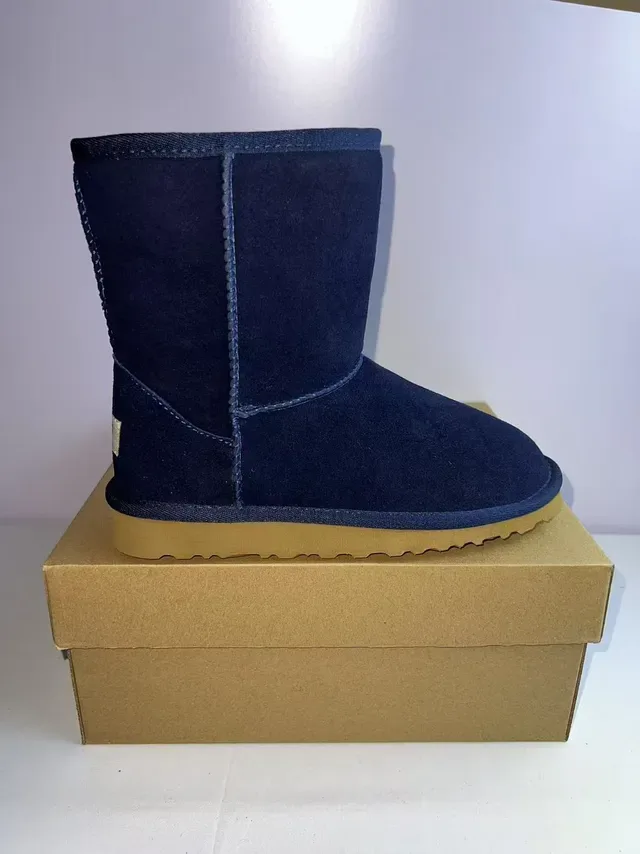 UGG Classic Short Navy Snow Boots 3