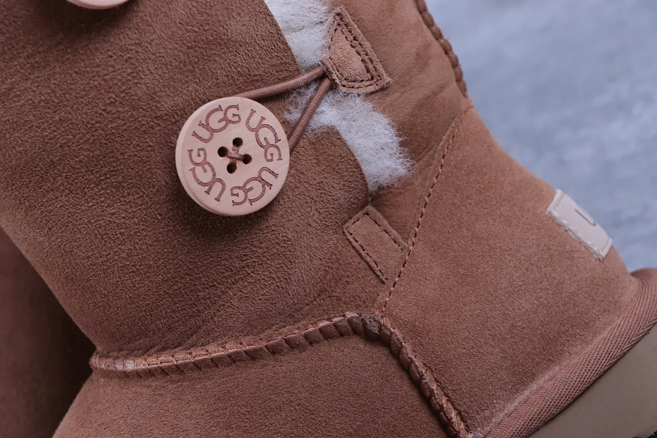 UGG Classic Tall Button Chestnut Snow Boots 3