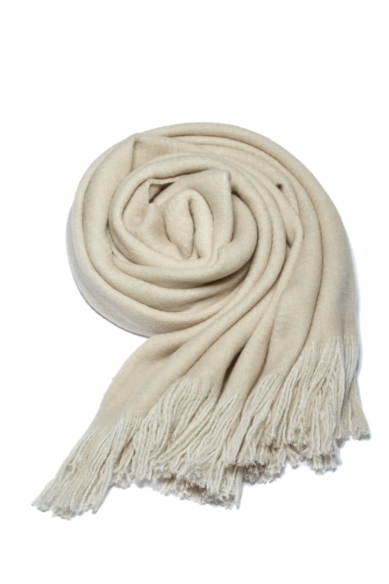 UGG Plain Weave Fringed Cashmere Scarf 7