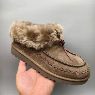 UGG تاسمان بني سويد شيرلينج لوفر