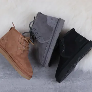 UGG Tasman Suede Lace-Up Ankle Boots