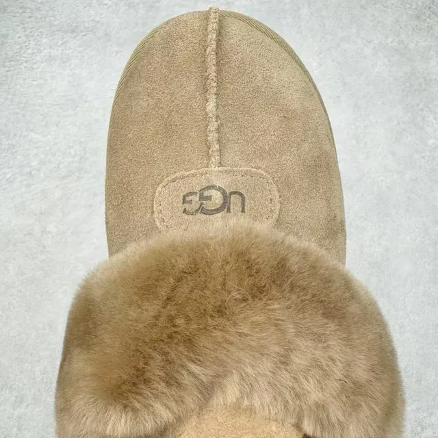 UGG Tasman Tan Shearling-Lined Suede Slipper 4
