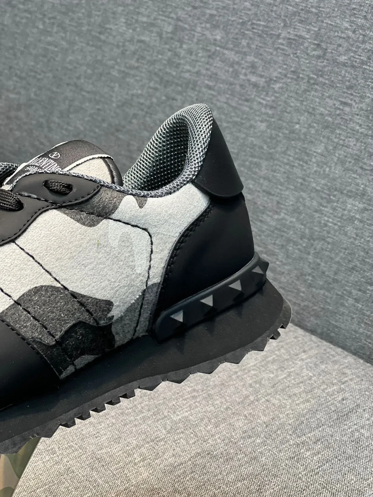 Valentino Rockstud Runner Camouflage Paneled Lifestyle Sneakers 8