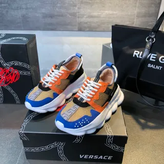 Versace Chain Reaction बहुरंगी मोटी स्नीकर