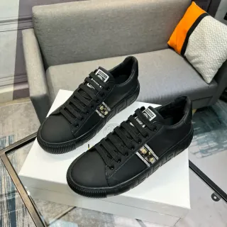 Versace Greca Odissea काला सजाया हुआ जीवनशैली स्नीकर