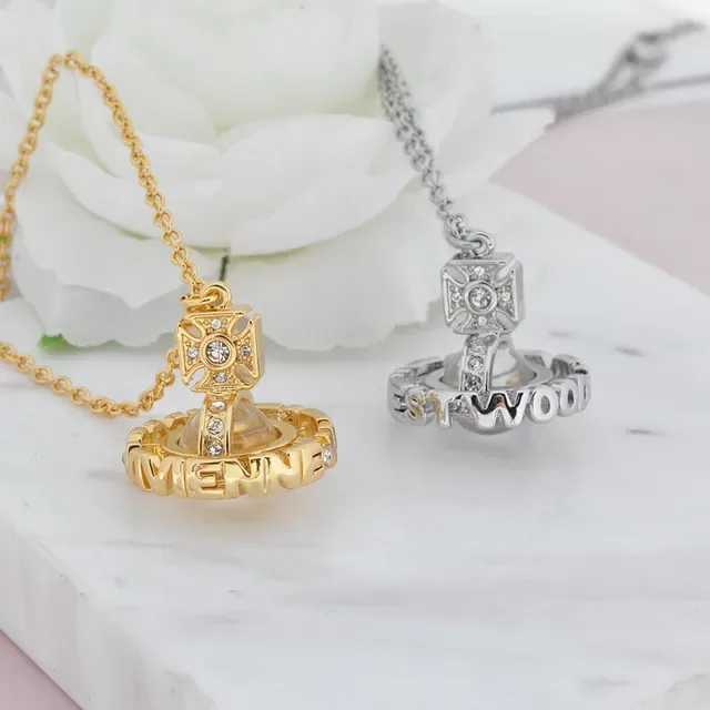 Vivienne Westwood Classic Orb Crystal-Embellished Gold-Tone Necklace 8