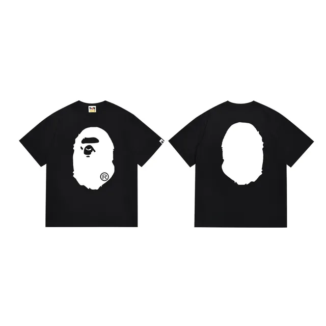 A Bathing Ape Ape Head Graphic Black T-Shirt 3