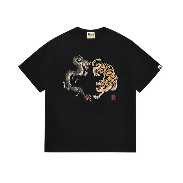 A Bathing Ape Dragon and Tiger Graphic T-Shirt 2