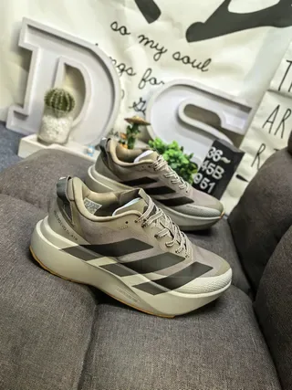 Adidas Adizero Evo SL ATR Beige Gray Lifestyle Sneakers 9
