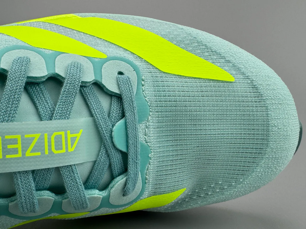 Adidas Adizero Evo SL Chaussures de course Vert menthe Jaune néon 4