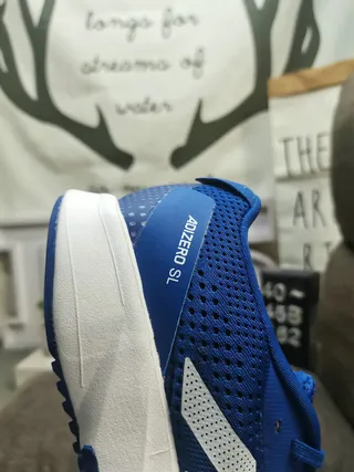 Adidas Adizero SL White Black Tênis de corrida 13