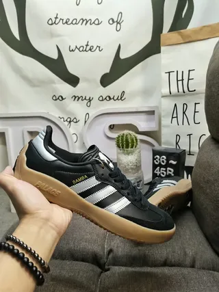 Adidas Army Green Yellow Low-Top Suede-Leather Hybrid Lifestyle Sneakers 15