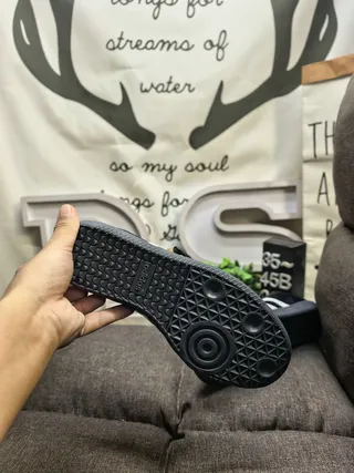 Adidas 米色棕色 无带 玛丽珍 系带 麂皮鞋面 生活方式运动鞋 14