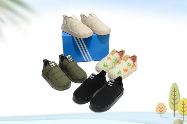Adidas Beige Multicolor Slip-On Quilted Upper Lifestyle Sneakers 2
