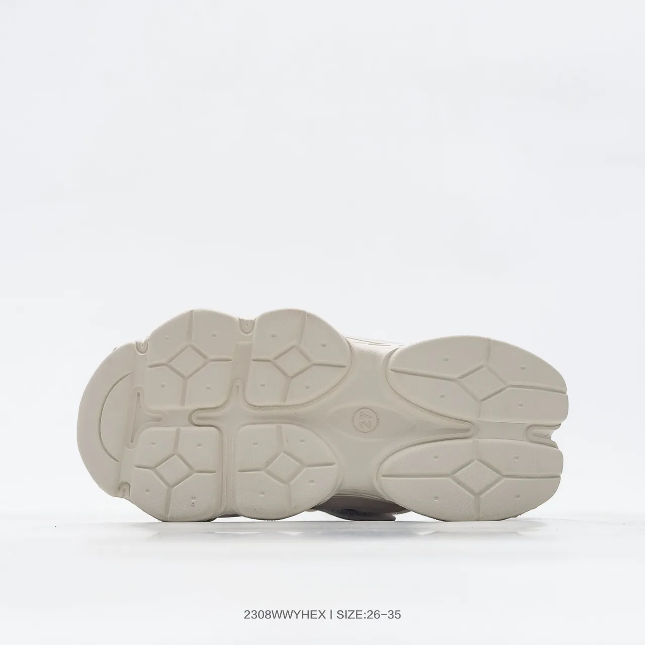 Adidas Beige Navy Sculpted Sole Mixed Mesh And Suede Upper Chunky Sneakers 14