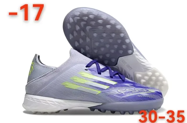 Adidas Bege Laranja Upper de Malha Com Três Listras Chuteiras de Futebol para Gramado Artificial 7