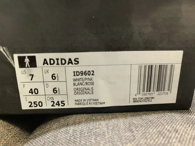 Adidas Black and White Three-Stripe Lifestyle Sneakers 2