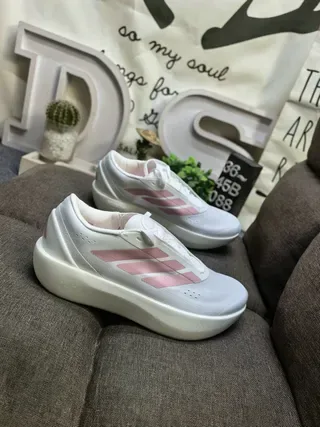 Adidas Black and White Three-Stripe Lifestyle Sneakers 9