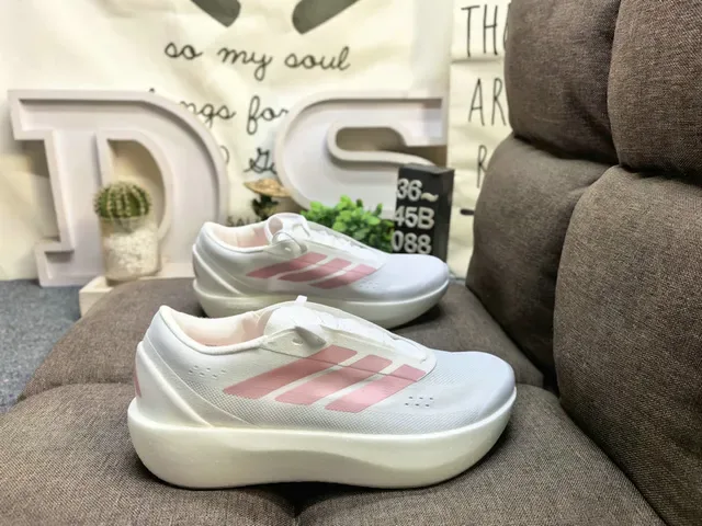Adidas Black and White Three-Stripe Lifestyle Sneakers 11