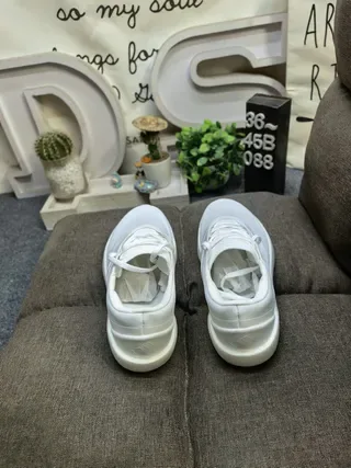 Adidas Black and White Three-Stripe Lifestyle Sneakers 18