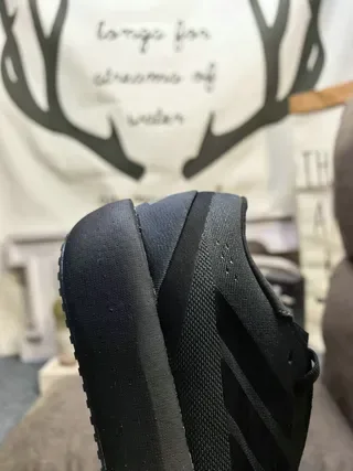 Adidas Black and White Three-Stripe Lifestyle Sneakers 23