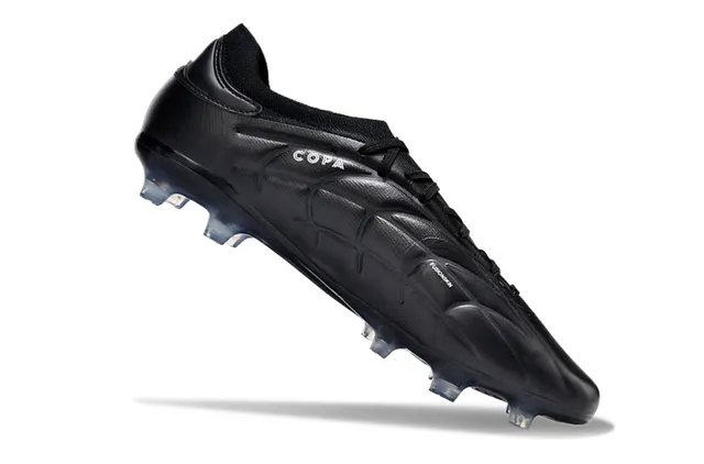 Adidas নীল সাদা নিম্ন কাট সক-ফিট কলার সিন্থেটিক লেদার আপার ফার্ম-গ্রাউন্ড ফুটবল জুতা 9