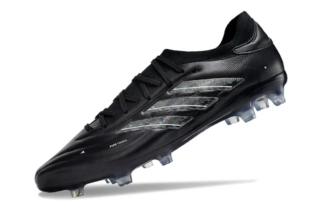 Adidas নীল সাদা নিম্ন কাট সক-ফিট কলার সিন্থেটিক লেদার আপার ফার্ম-গ্রাউন্ড ফুটবল জুতা 10