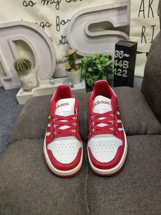 Adidas Blue White Low-Top Cupsole Lifestyle Sneakers 20