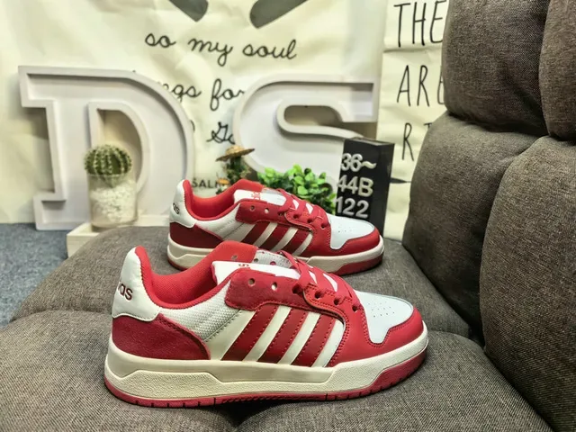 Adidas Blue White Low-Top Cupsole Lifestyle Sneakers 21