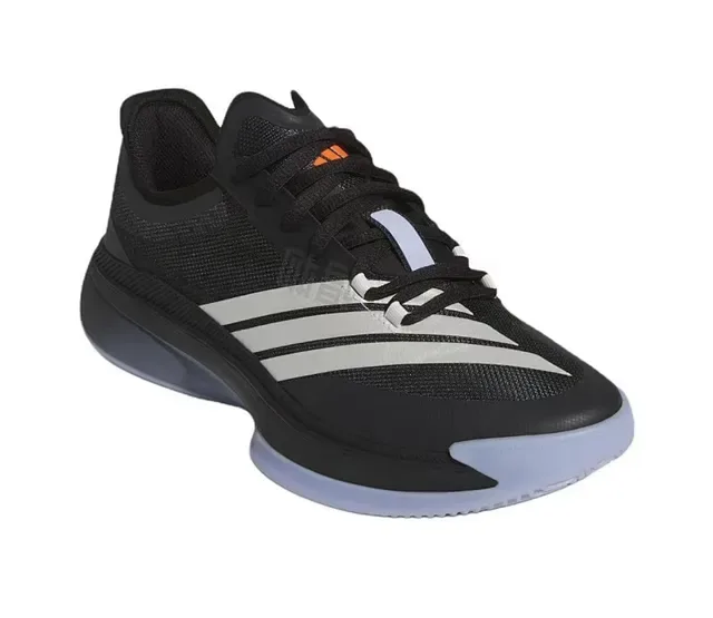 Adidas Court Silhouette Black Silver Orange Lifestyle Sneakers 2