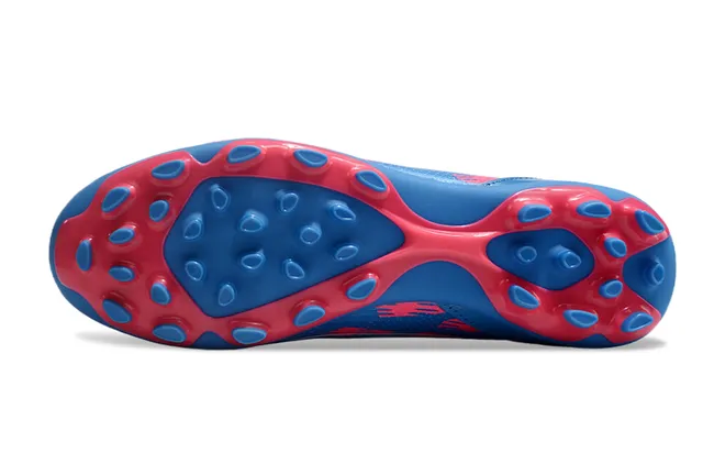 Adidas F50 Blue Pink Low-Cut Synthetic Upper Molded Conical Studs Firm-Ground Soccer Shoes 6