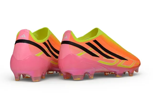 Adidas F50 Gradient Neon Pink Orange Firm-Ground Soccer Shoes 5