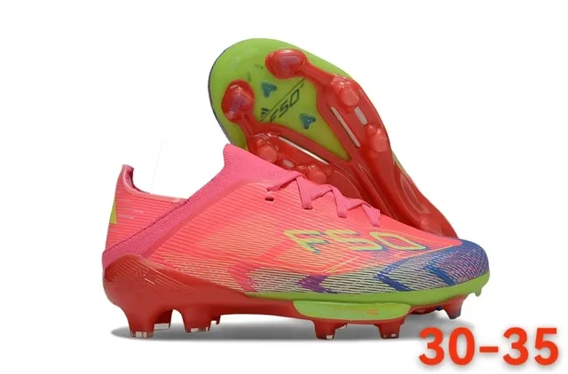 Adidas F50 Multicolor Gradient Sock-Fit Firm-Ground Soccer Shoes 1