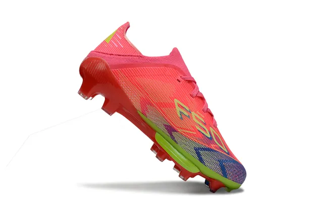 Adidas F50 Multicolor Gradient Sock-Fit Firm-Ground Soccer Shoes 2