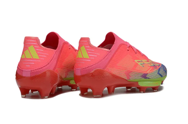 Adidas F50 Multicolor Gradient Sock-Fit Firm-Ground Soccer Shoes 3