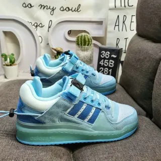 Adidas Forum Low Chunky Translucent Blue Lifestyle Sneakers