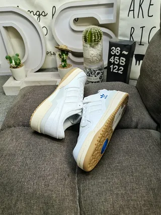 Adidas Forum Low White Blue Gum Lifestyle Sneakers 6