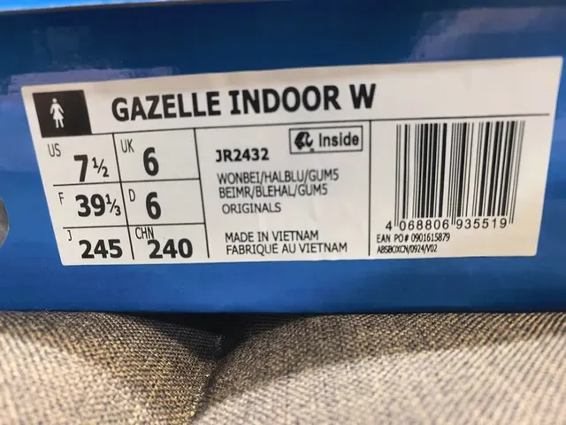 Adidas Gazelle Beige and Light Blue Suede Lifestyle Sneakers 2