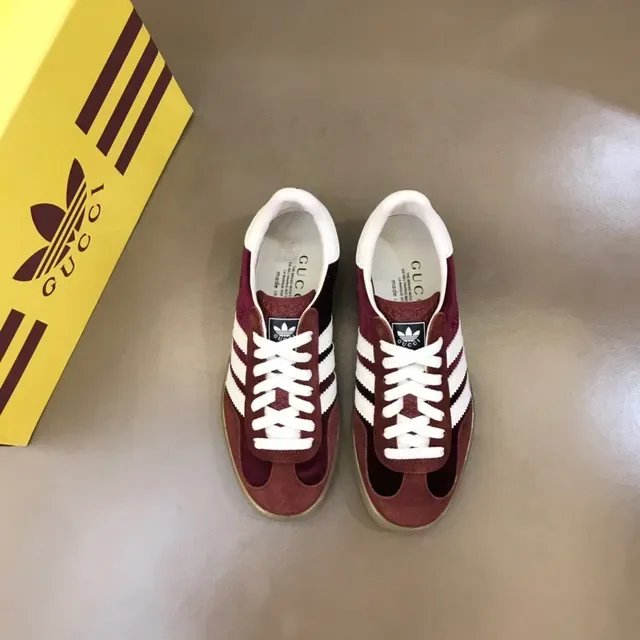 Adidas Gazelle Burgundy Suede Lifestyle Sneakers 9